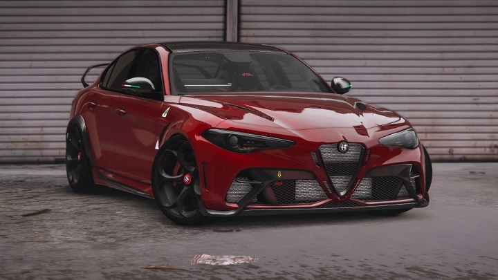 دانلود خودرو Alfa Romeo Giulia GTAm 2021 برای GTA V