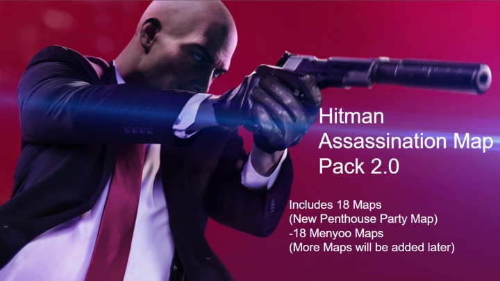 دانلود Hitman Assassination Map Pack برای GTA V
