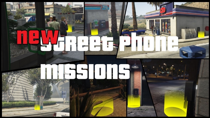 دانلود ماد New Street Phone Missions برای GTA V