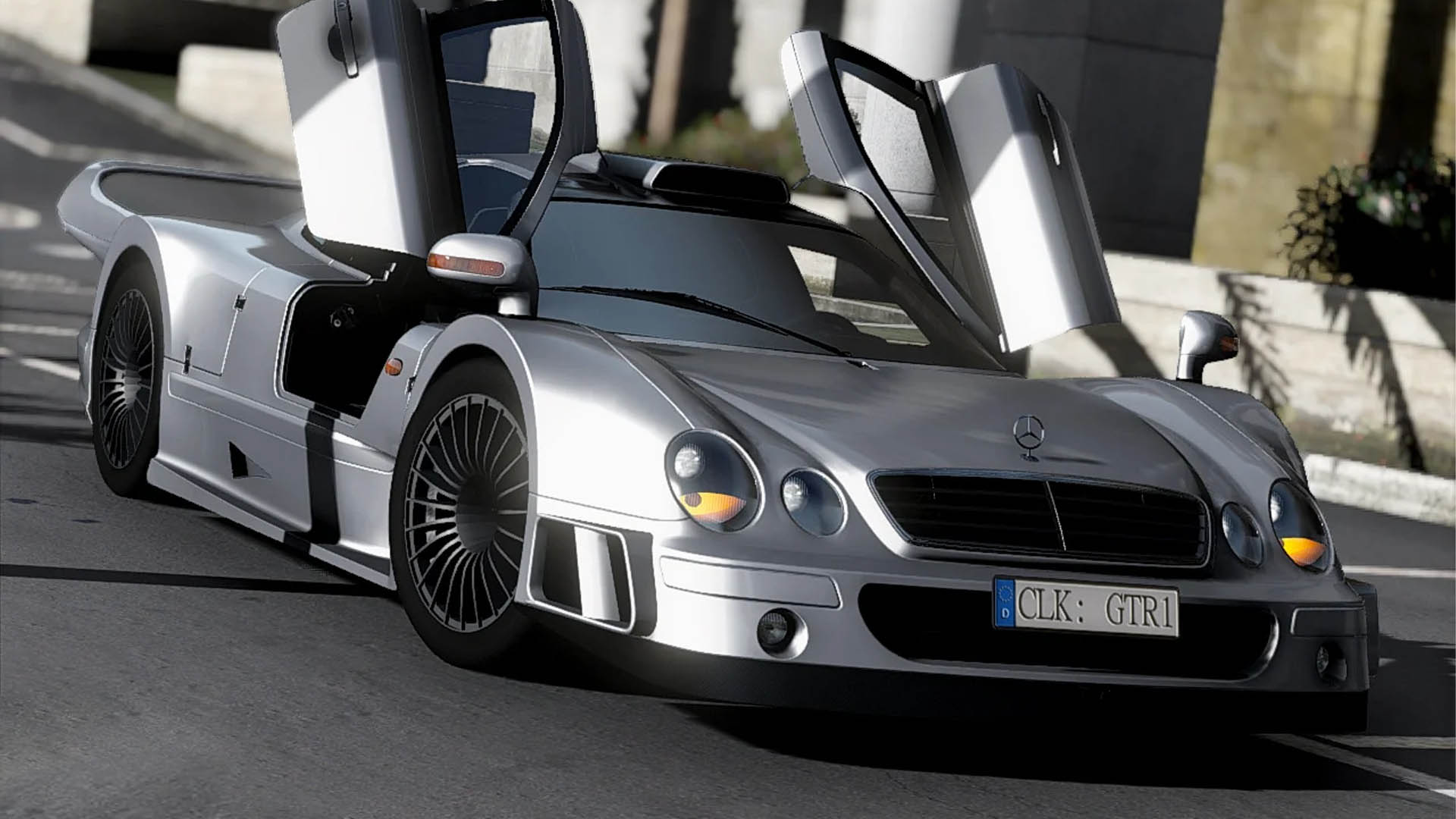 دانلود خودرو Mercedes-Benz CLK GTR 1998 برای GTA V